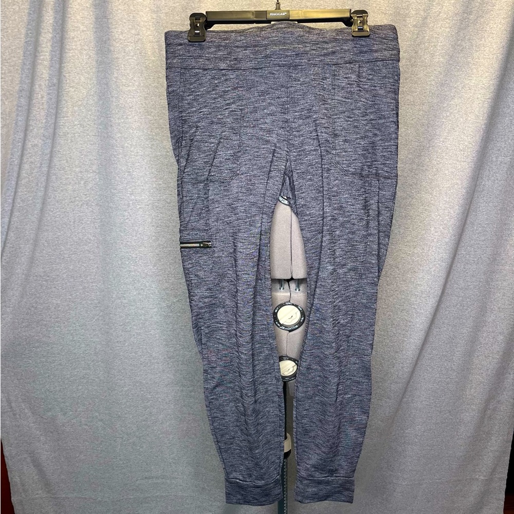 Athleta metro jogger cargo jogger heather gray medium